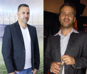 אורן יחזקאל (מימין) יחד עם אורן דניאל