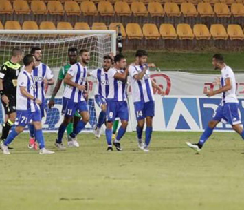 שחקני אשקלון חוגגים (ערוץ הספורט)