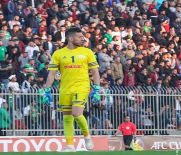 בכושר נהדר. עזאם (צילום: בילאל חטיב)