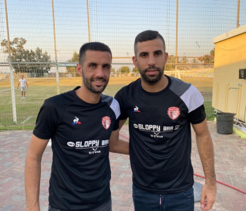 אביב כהן ואופק מלול (דוברות הפועל מגדל העמק)