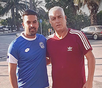 עייש ובניטח במעמד החתימה (עירוני מודיעין)