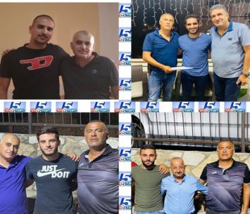 השחקנים במעמד החתימה