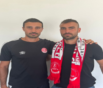 שער שקטע שרשרת הפסדים. ענר שכטר ודויד מרטן (עמוד הפייסבוק של הפועל מרמורק)