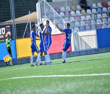 ממשיכה את הרצף. שחקני קריית ים חוגגים (עדי דיטליס)