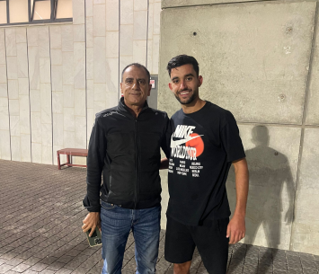 מסיקה באימון הבכורה