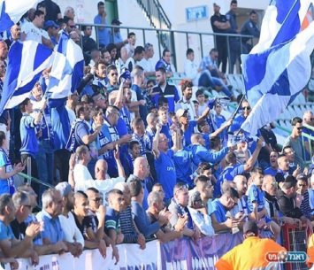 שמחה רבה. אוהדי מכבי שעריים