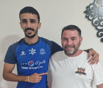 השתלב בצורה מצוינת. מוסטפא שייח יוסף לצד עידו קרן (דאפר מאחמיד)