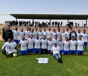 קאמבק במחצית השנייה. הפועל ערערה בנגב (חוסיין אלעוברה- ערוץ הנגב)