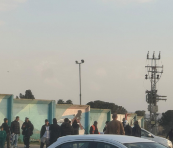 אוהדי דימונה בסיום המשחק