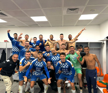 שמחה גדולה. שחקני קריית ים