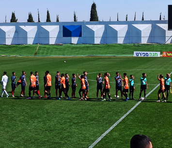 שחקני מלאכי והרצליה (אלון יהודיוף)