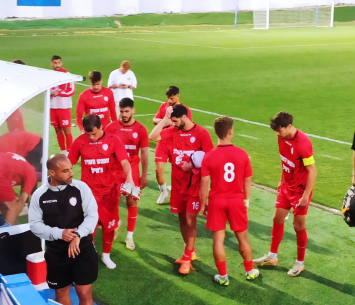 הצטינו והפסידו. שחקני הרצליה (אלון יהודיוף)