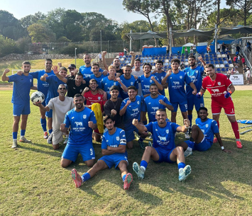 שחקני כרמיאל בסיום המשחק (מדיה הפועל כרמיאל)