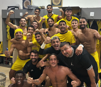 שמחה גדולה. שחקני חולון