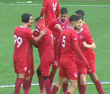 שחקני אזור לאחר כיבוש השער