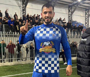 כובש השער לזכות ג'ת. מחאג'נה (באדיבות המועדון)