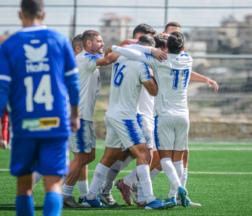 מחכים לחזור לשחק כדורגל. שחקני מ.כ ירושלים (אייל עמר)