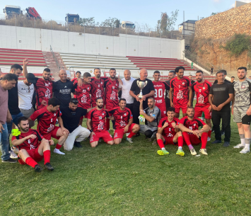 עלו לליגה ב'. הפועל ירכא (באדיבות המועדון)