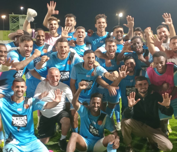 שחקני מלאכי בסיום המשחק (דן בונבידה)
