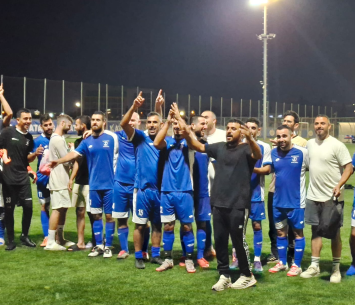 חגיגות בכחול. הפועל אורנית (באדיבות הקבוצה)