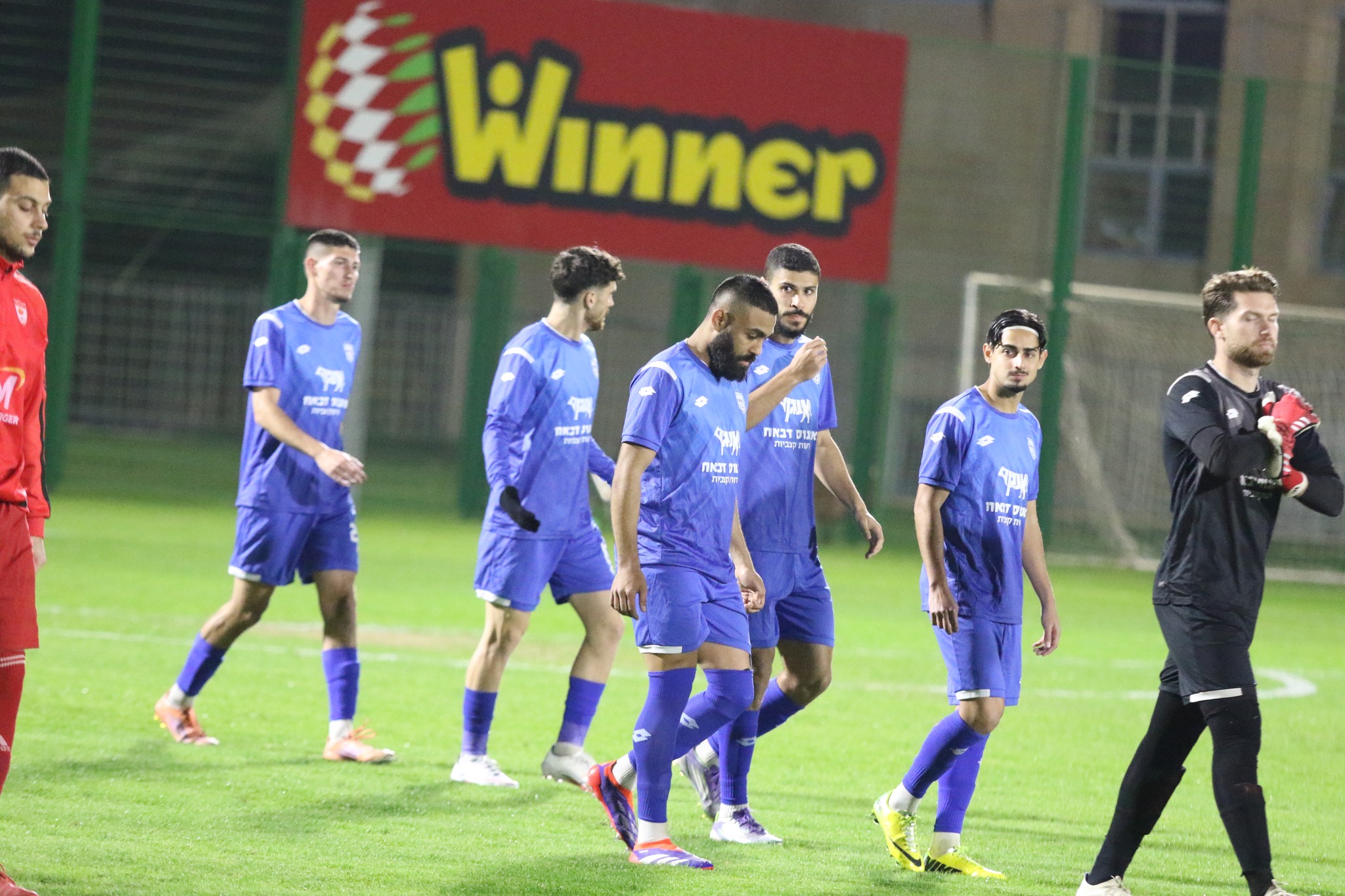 לא רוצים לאבד את המקום בפלייאוף. שחקני כרמיאל (דאפר מחאמיד)