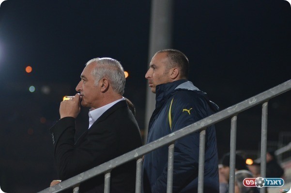 מנכ"ל הפועל עפולה תומר רחמים (מימין) (צילום: קובי פורטל)