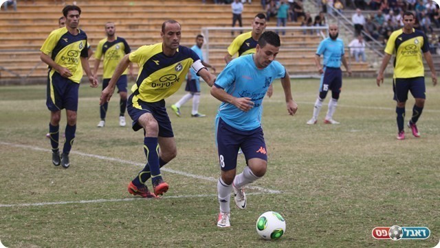 רק חצאי הזדמנויות. מג'די עואדי וליבנאוי (צילום: שלומי גבאי)