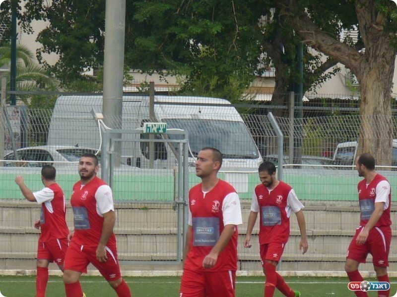 משחק קשה מול בית דגן. שחקני נוה גולן (אלי שמואלי)