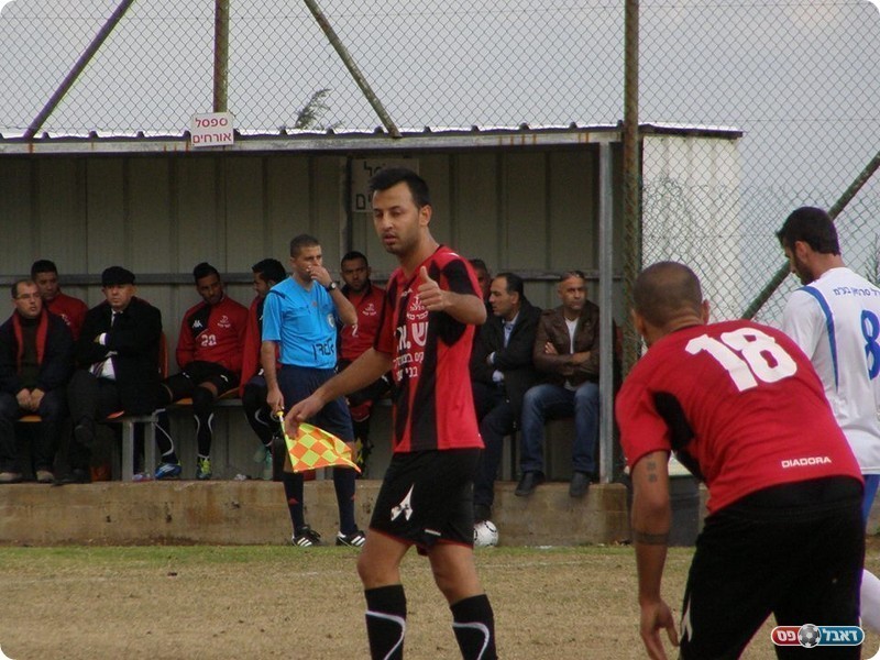 כפר כנא מתקרבת לליגה א'. שאדי חמודה (אמיר שיבי)