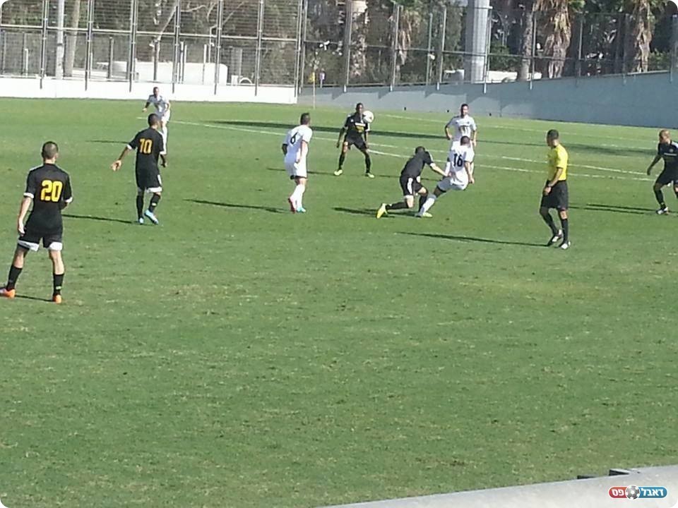 משחק שלא התעלה לרמה גבוהה. נשר מול צור שלום (שי חדד)