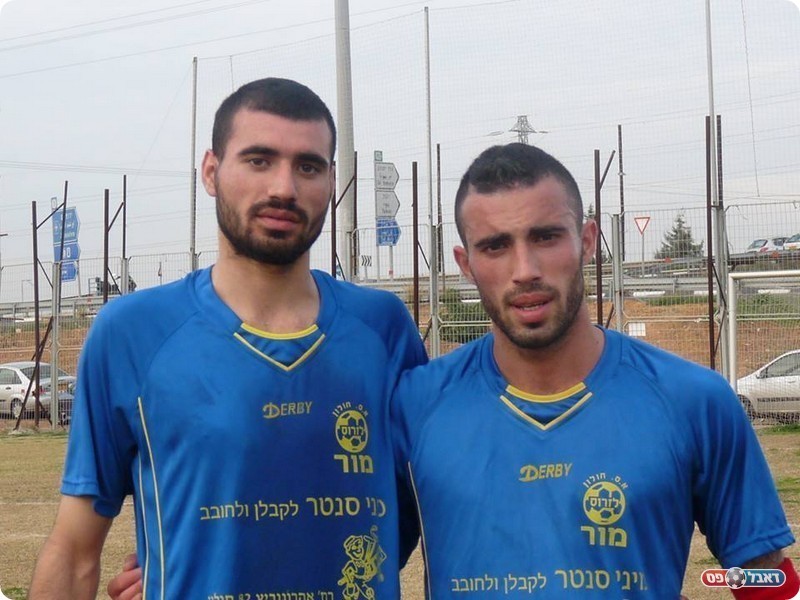 ישאירו את חולון בליגה? האחים אלייב. אמיל (מימין) ואלנור (אלי שמואלי)