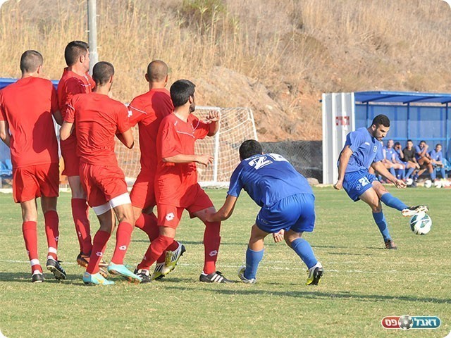 נודלמן משיג את השוויון (צילום: קובי פורטל)