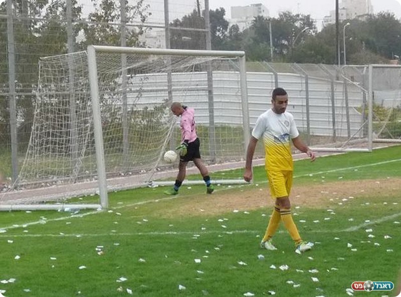 בסוף זה נכנס. הכדור של נקדאי ברשת (אלי שמואלי)