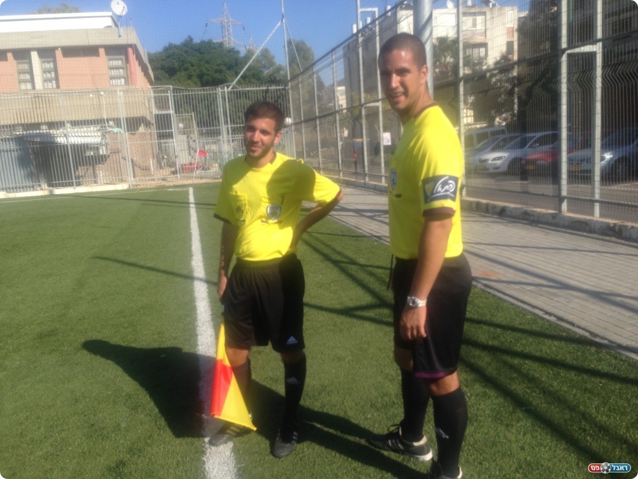 אחווה השופטים. זנגו ונעים (צילום: אלי שמואלי)