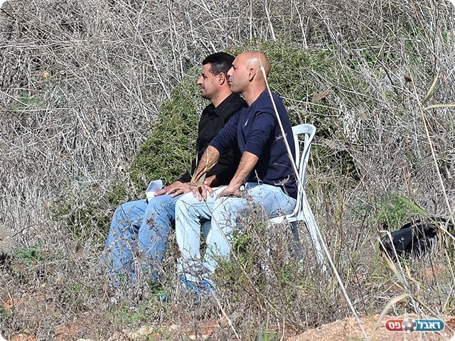 פתחי עבאס ונדיב סימנטוב (צילום: ארנון לוי)