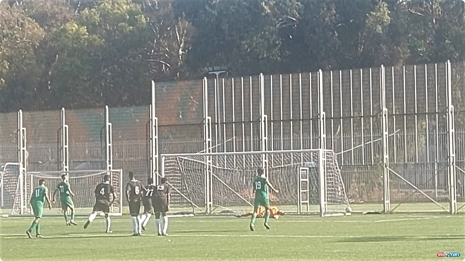 פנדל מוצלח. ליאור יהודה מכניע את איברהים ג'רם (אלי שמואלי)