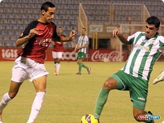 בשבוע שעבר זה נגמר בהפסד, שחקנה של הרצליה עומר בוארון (צילום: לירן דורף)