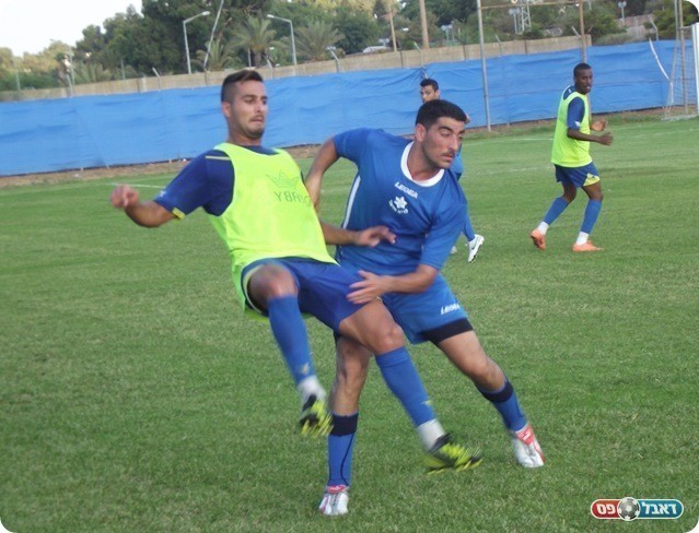 נגמר קצת מוקדם מהצפוי. יוסף (מימין. צילום: אלירן ברנשטיין)