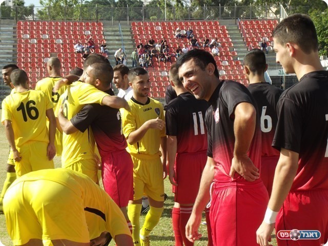 יוסי אמר מחויך לפני המשחק