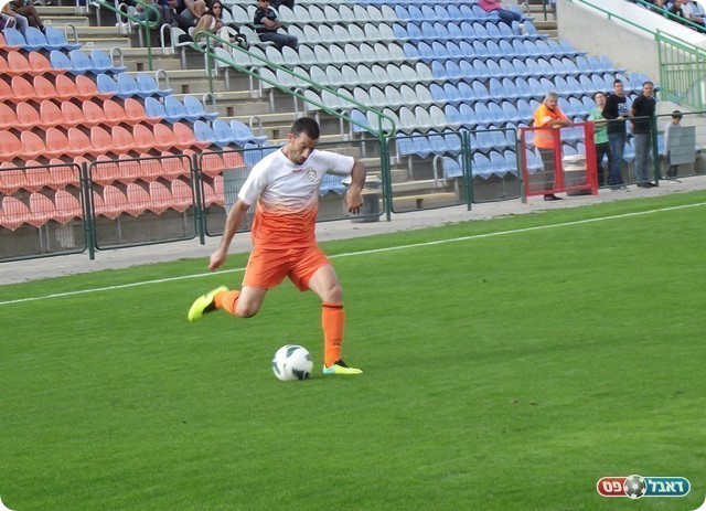 מתי אברהם מעביר כדור רוחב