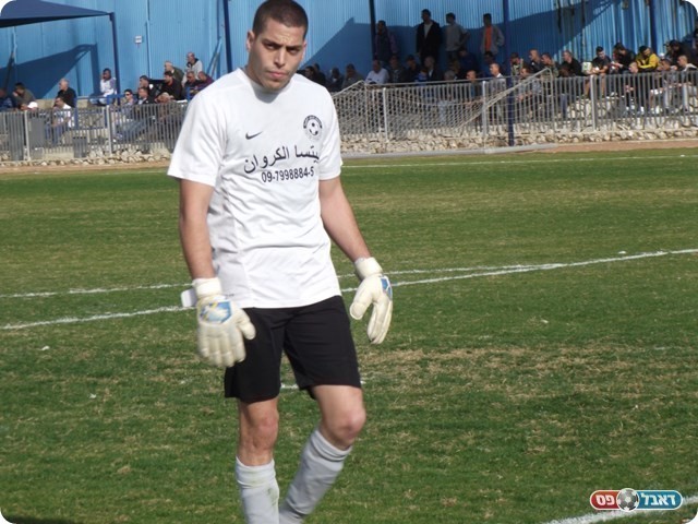 שוער טייבה, אבי כהן, השאיר את קבוצתו במשחק