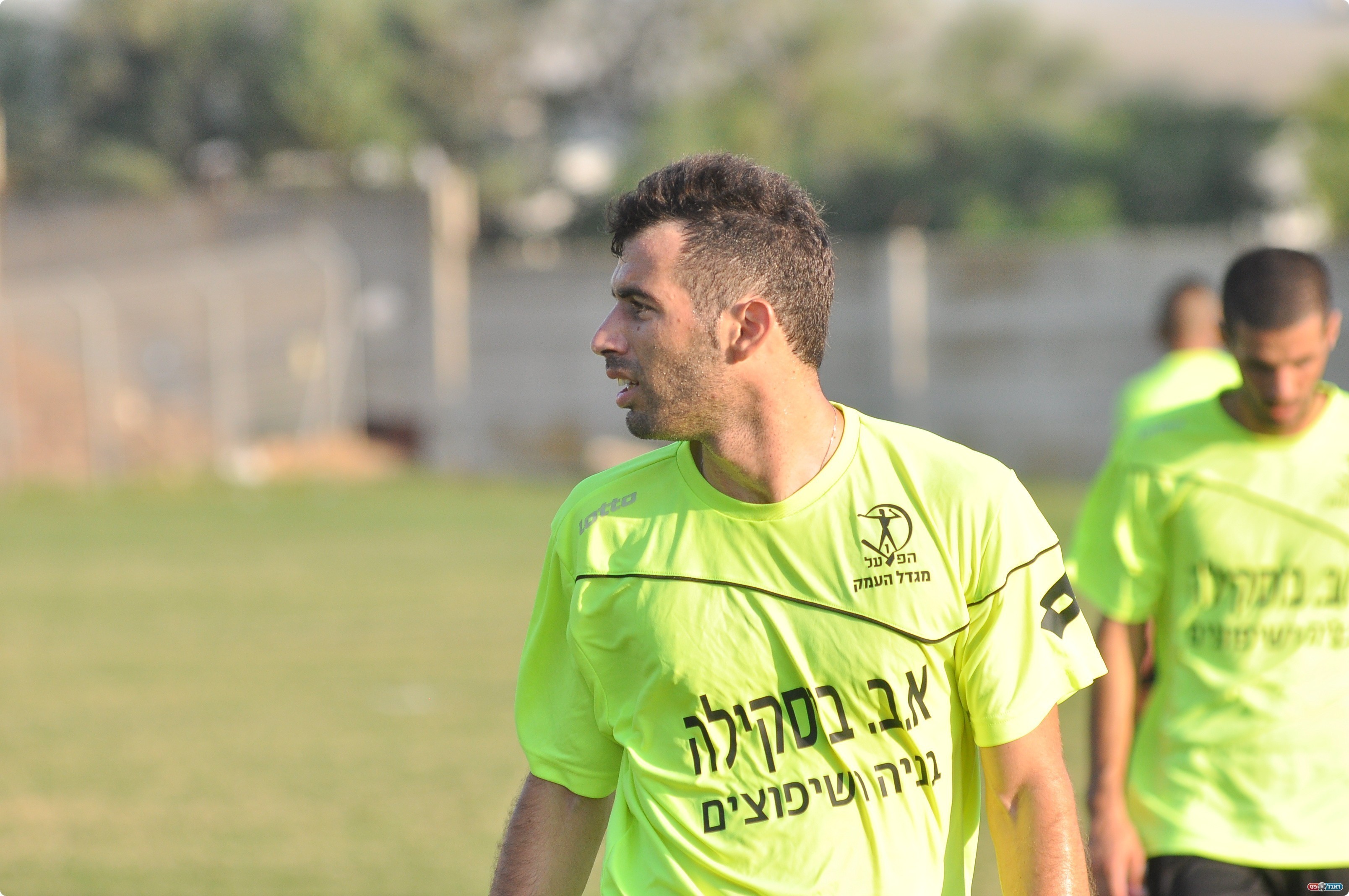 יותם מלול, אחד משחקני הרכש של אום אל גאנם (צילום: קובי פורטל)