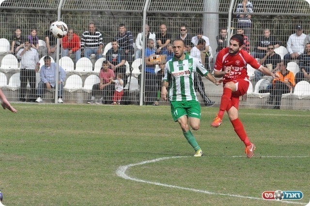 כפר קאסם שיחקה על זמן. אטיאס מול סולימנוב (צילום: מוחמד חאדר אניס)