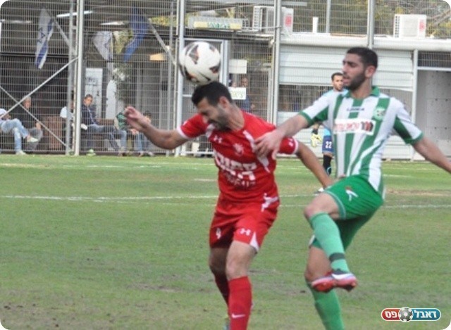 גם עוד 100 דקות לא הייתה כובשת. גראבה מול אלסברי (צילום: מוחמד חאדר אניס)