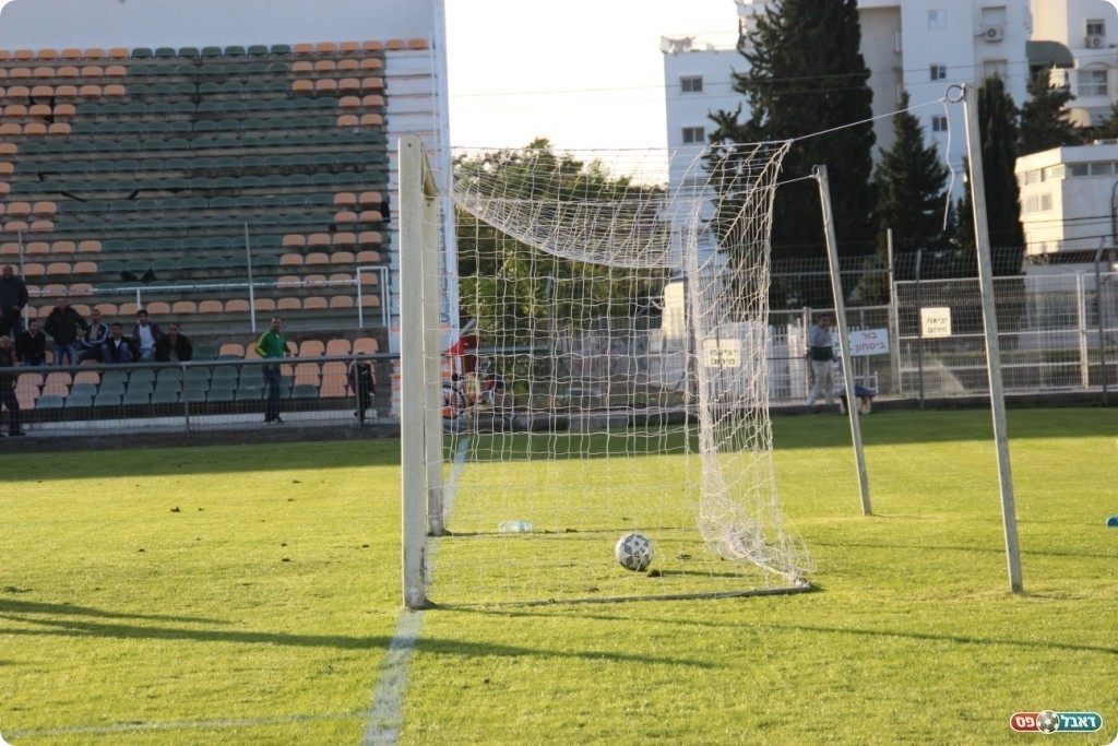 הכדור ברשת (צילום: עודד חסין)