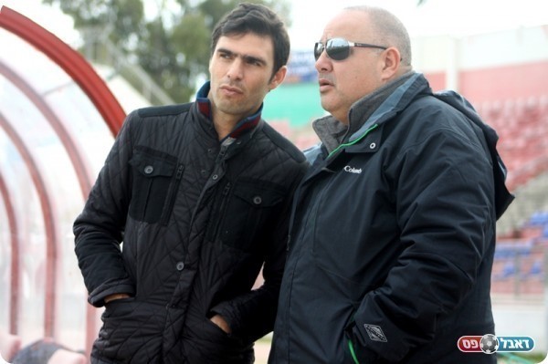 לא יודעים איך לעכל את ההפסד. סלם ופדידה (שי מוגילבסקי אתר "eyoya")