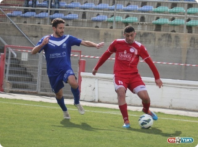 כפר קאסם ניסתה להשוות. אמיד בדיר ודן רומן (תאמר סרסור)