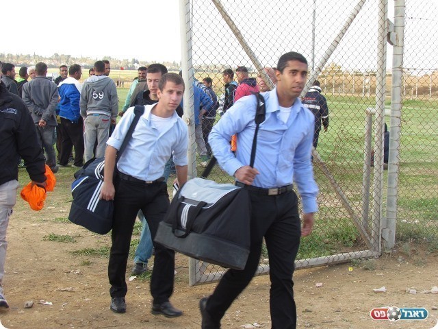 עזב בחסות המשטרה. מהדיפור (צילום: עבדאללה אזברגה)