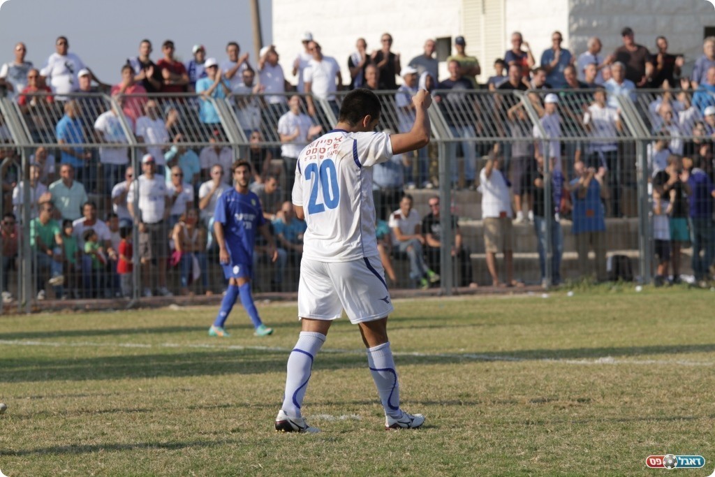 השער היפה במשחק. מלכה חוגג (צילום: קובי רוזן)