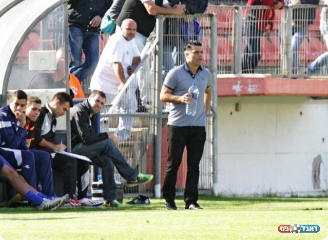 לא קיבל את היריבה האידאלית. חיים (צילום: קובי רוזן) 